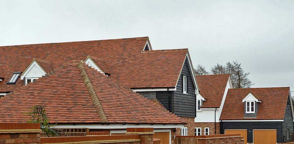 Brookhurst handmade clay roof tiles